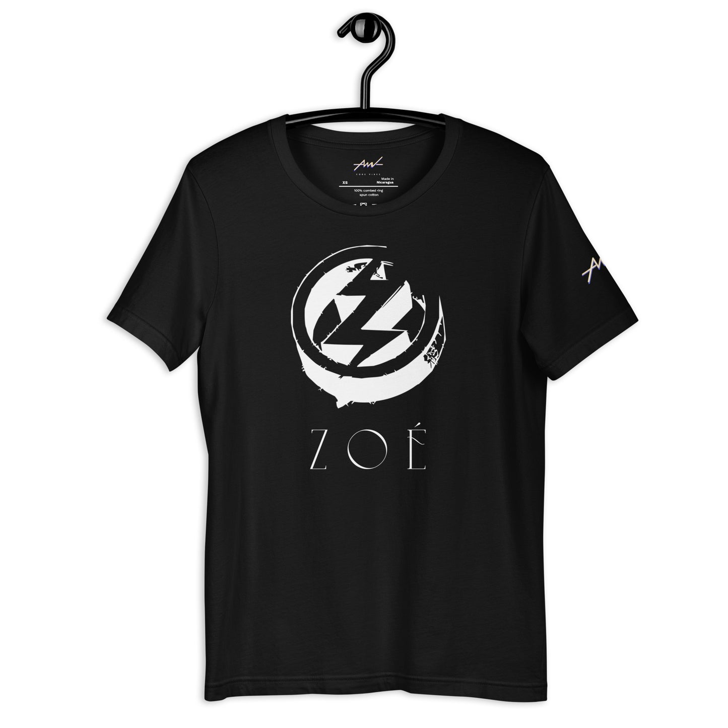 Playera Core Vibes: Zoé Rayo Desgastado