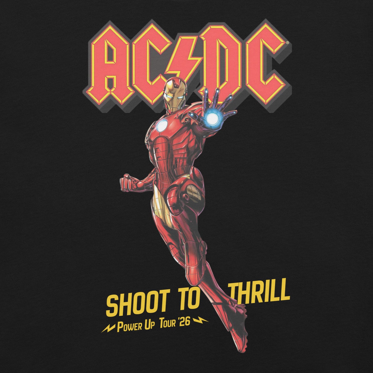 Playera Harmony Style : Shoot To Thrill (Iron Man) - AC/DC