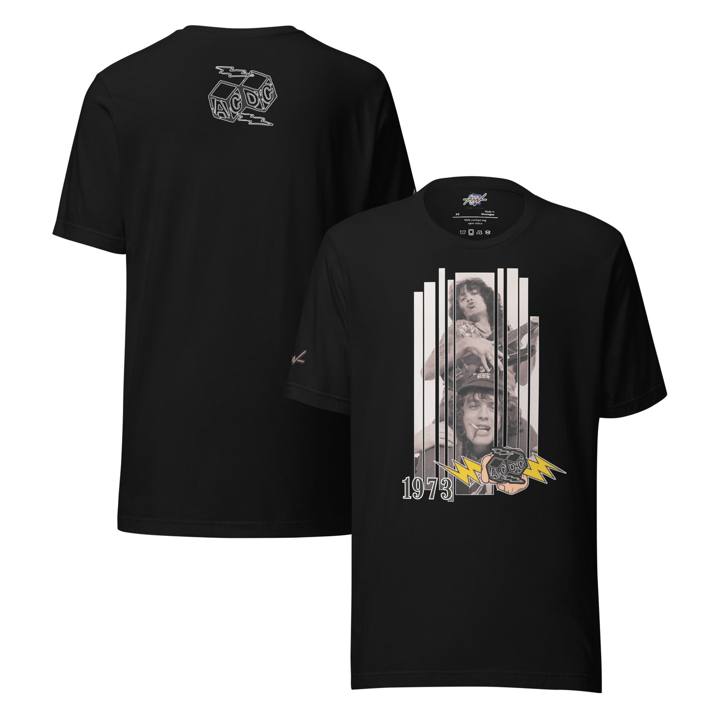 Playera Harmony Style: "Birth 1973" - AC/DC