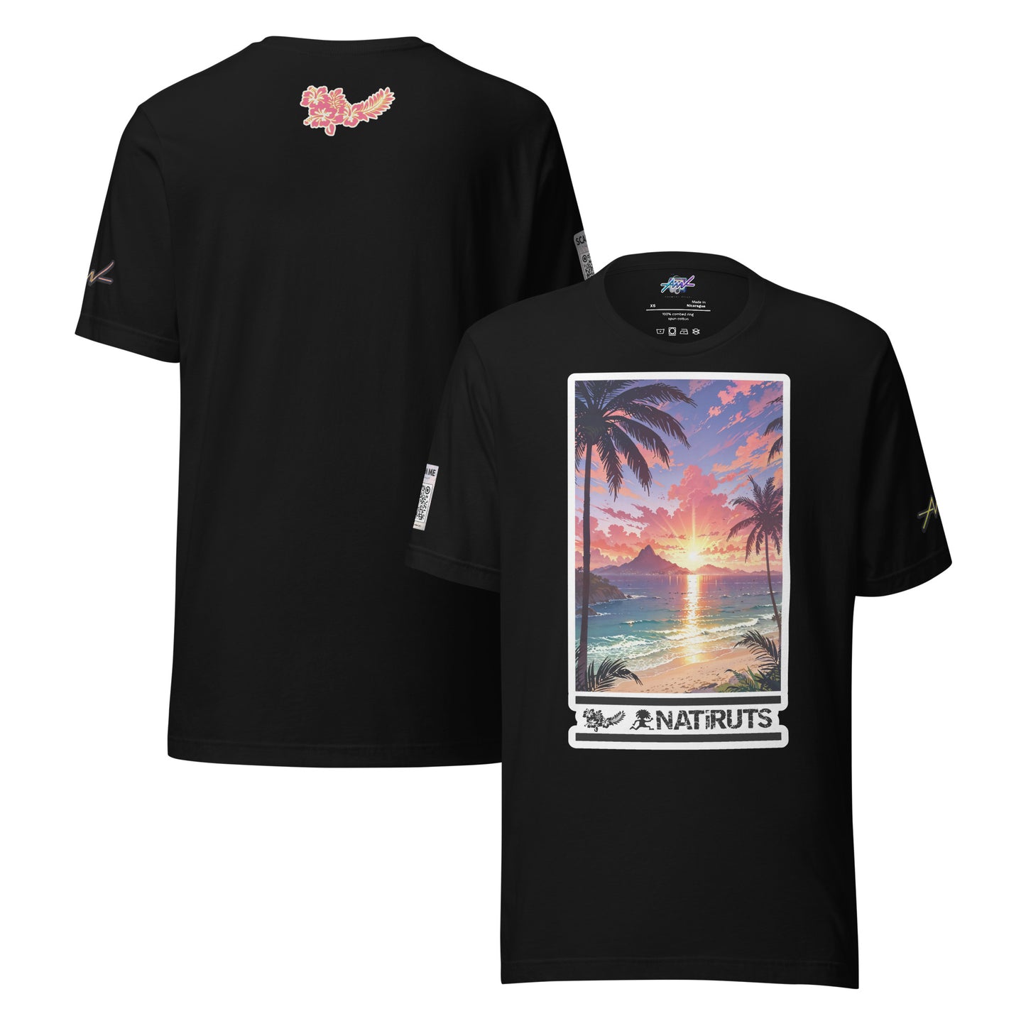 Playera DELUXE: "Quero ser feliz tambem" - Natiruts