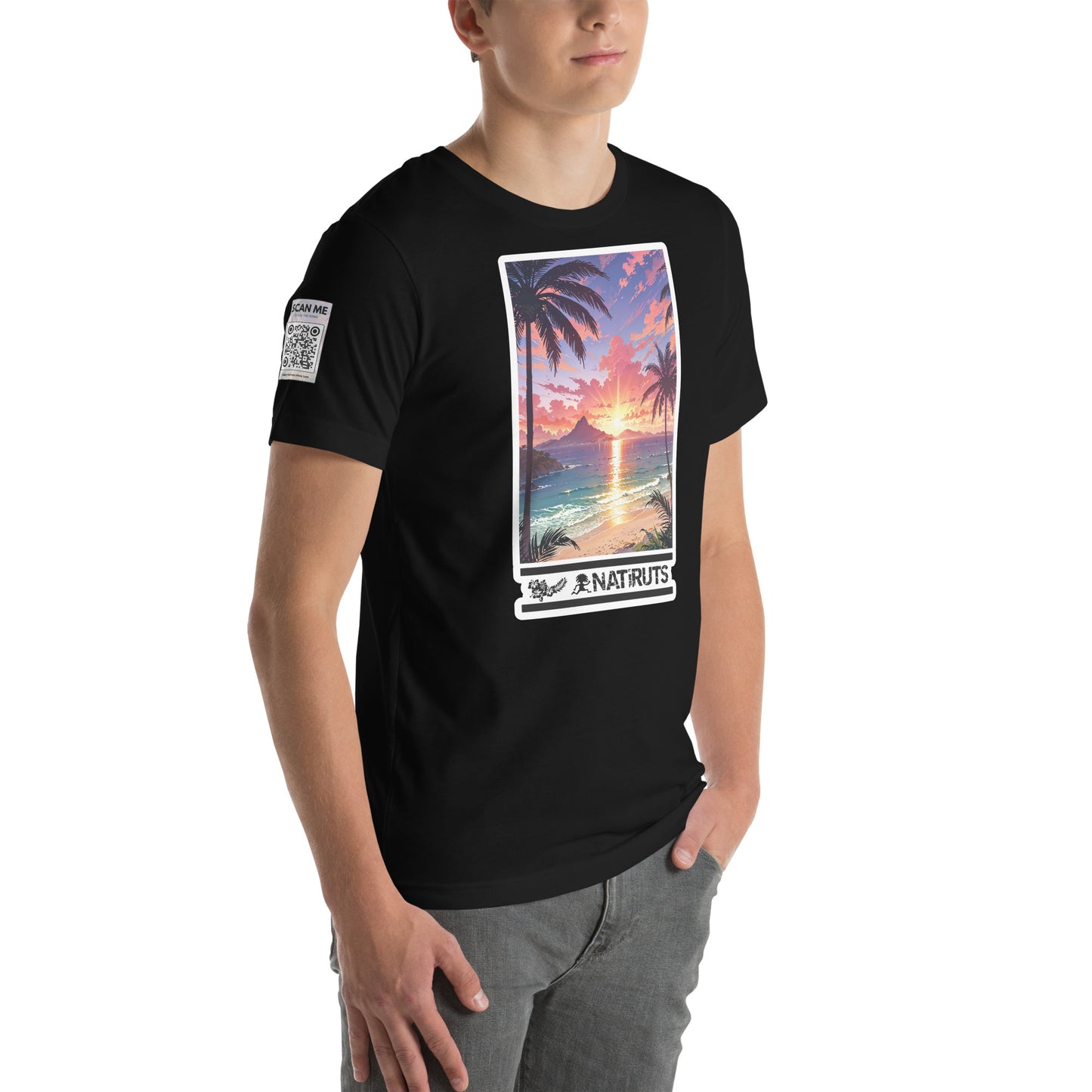 Playera DELUXE: "Quero ser feliz tambem" - Natiruts