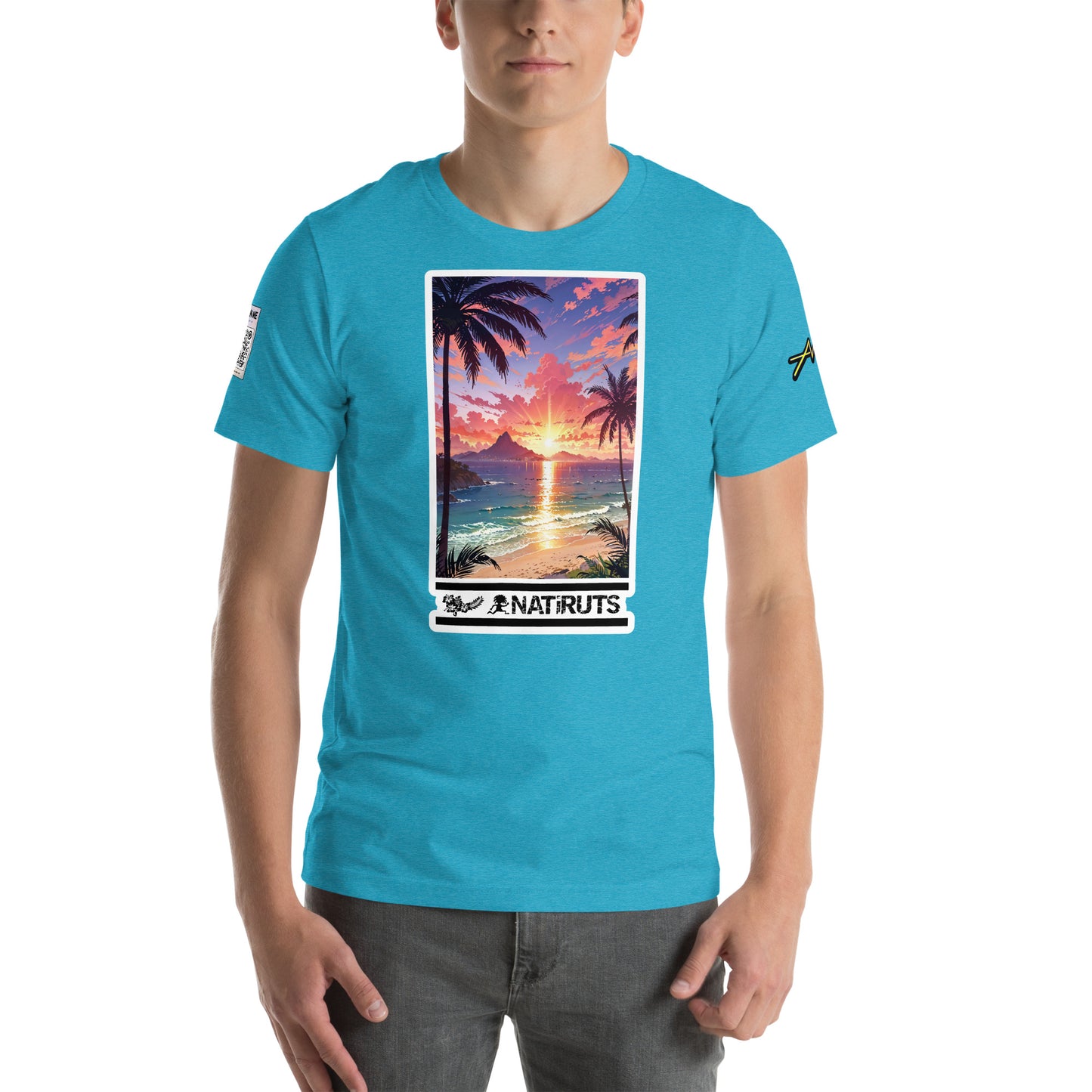 Playera DELUXE: "Quero ser feliz tambem" - Natiruts