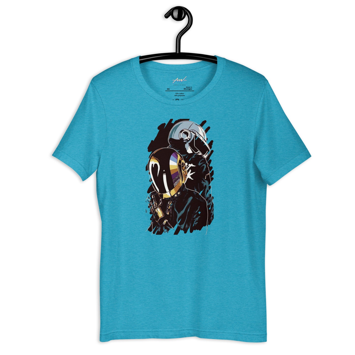 Playera Core Vibes: "Rhythm Scratch" - Daft Punk