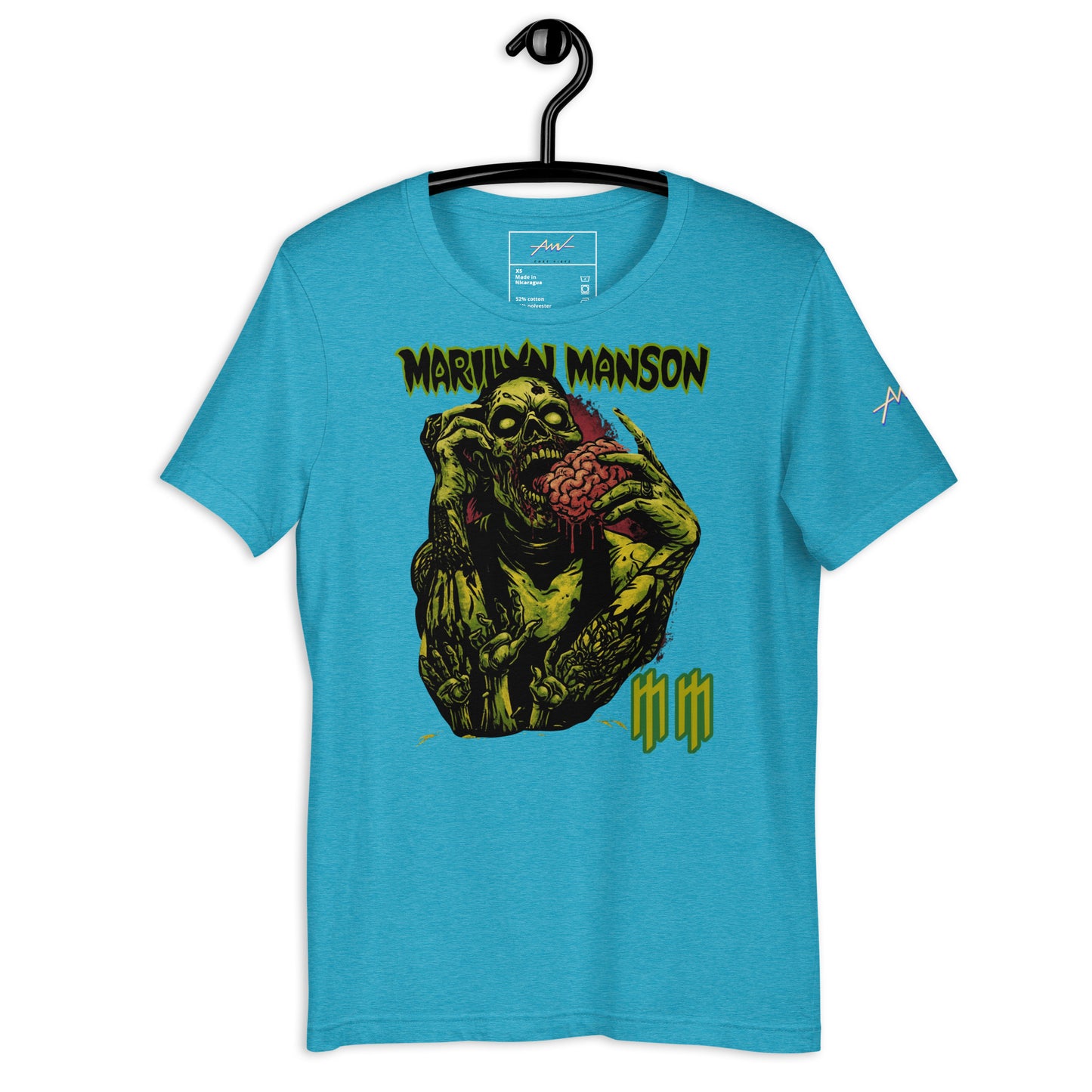 Playera Core Vibes: Manzombie - Marylin Manson