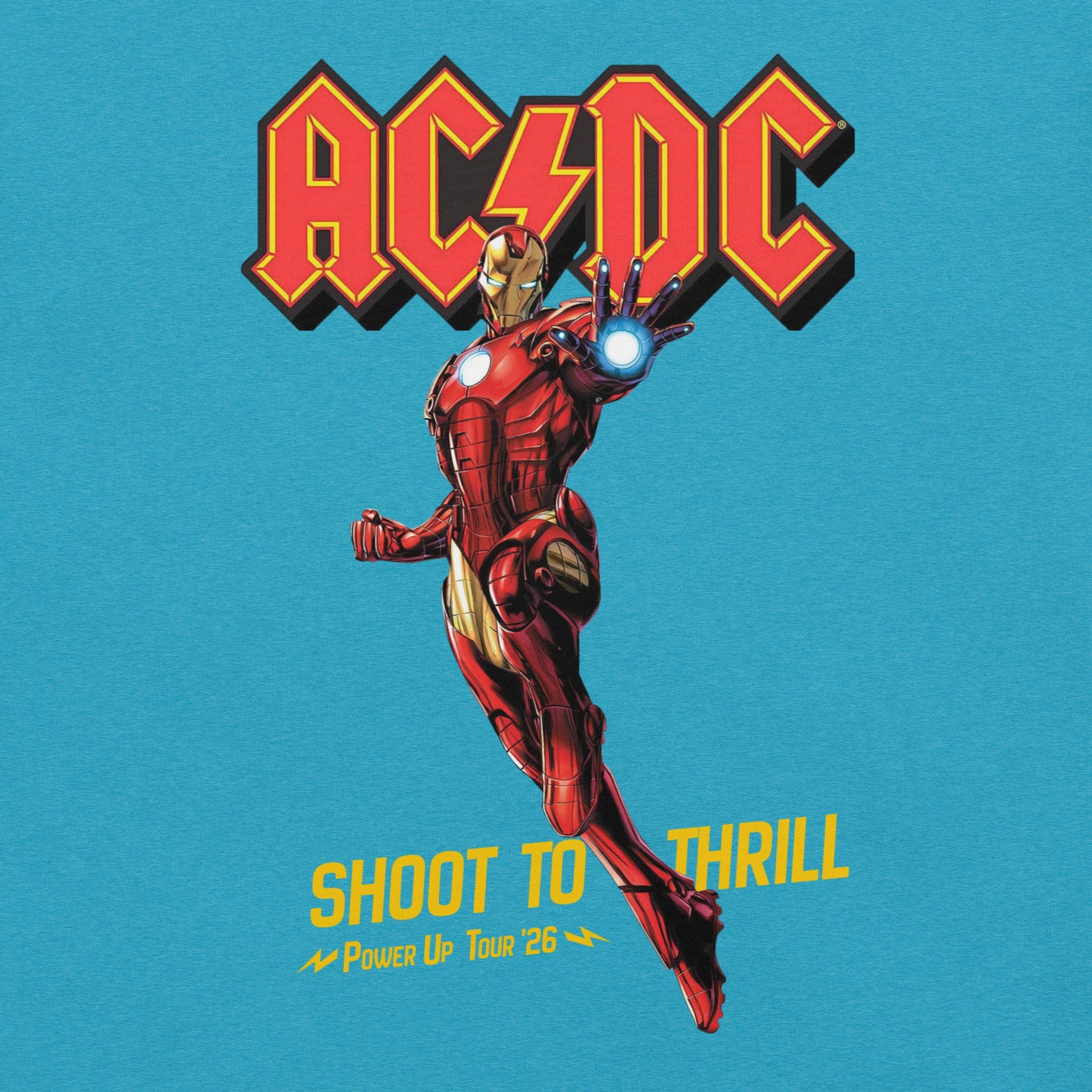 Playera Harmony Style : Shoot To Thrill (Iron Man) - AC/DC