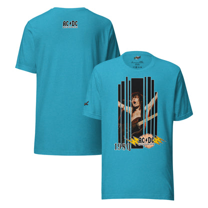 Playera Harmony Style: "Back in black Bon Scott 1980" - AC/DC
