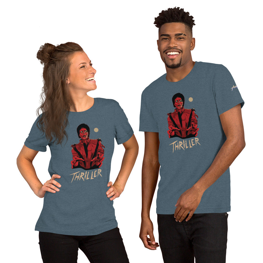 Playera Core Vibes: Thriller (red zombie) - Michael Jackson