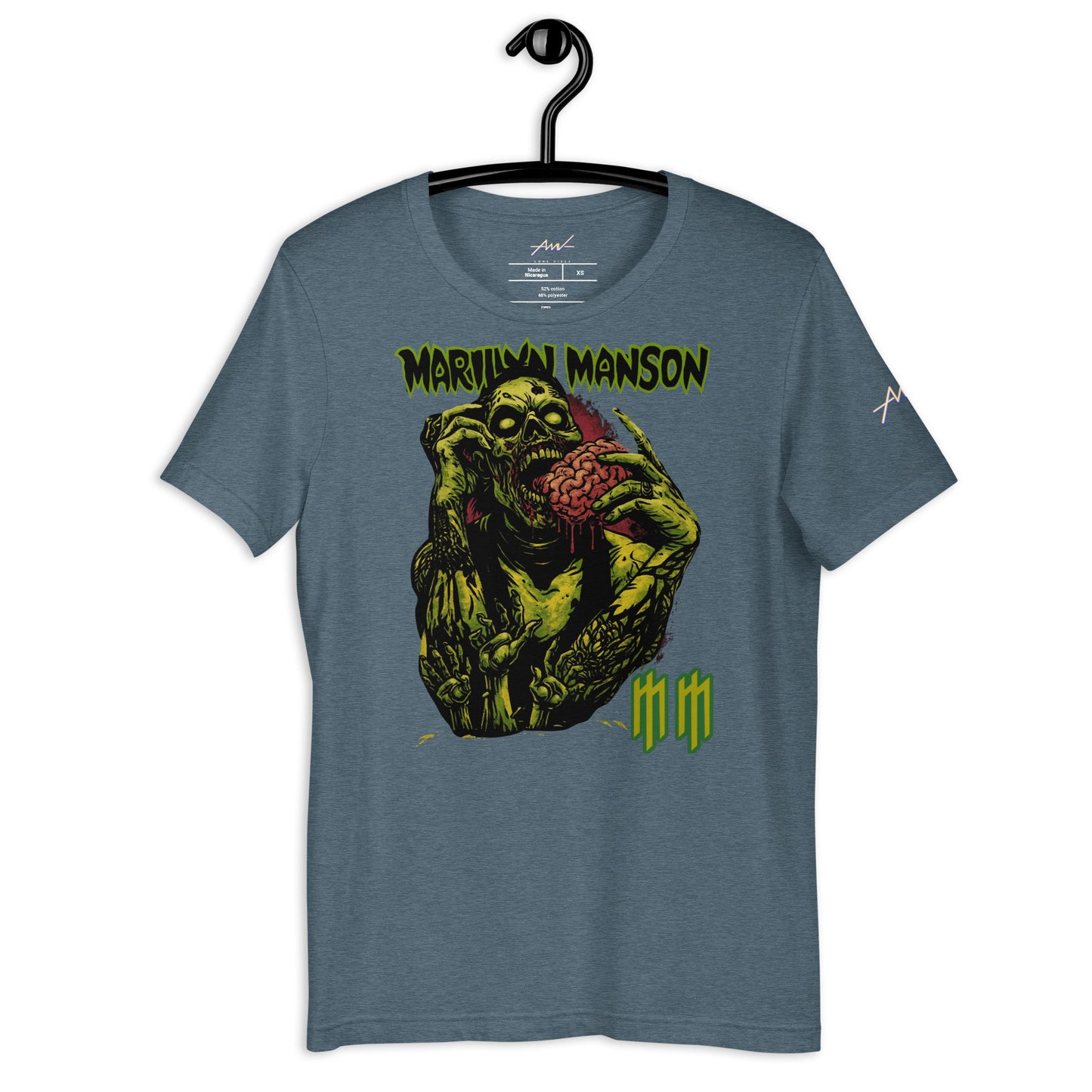 Playera Core Vibes: Manzombie - Marylin Manson