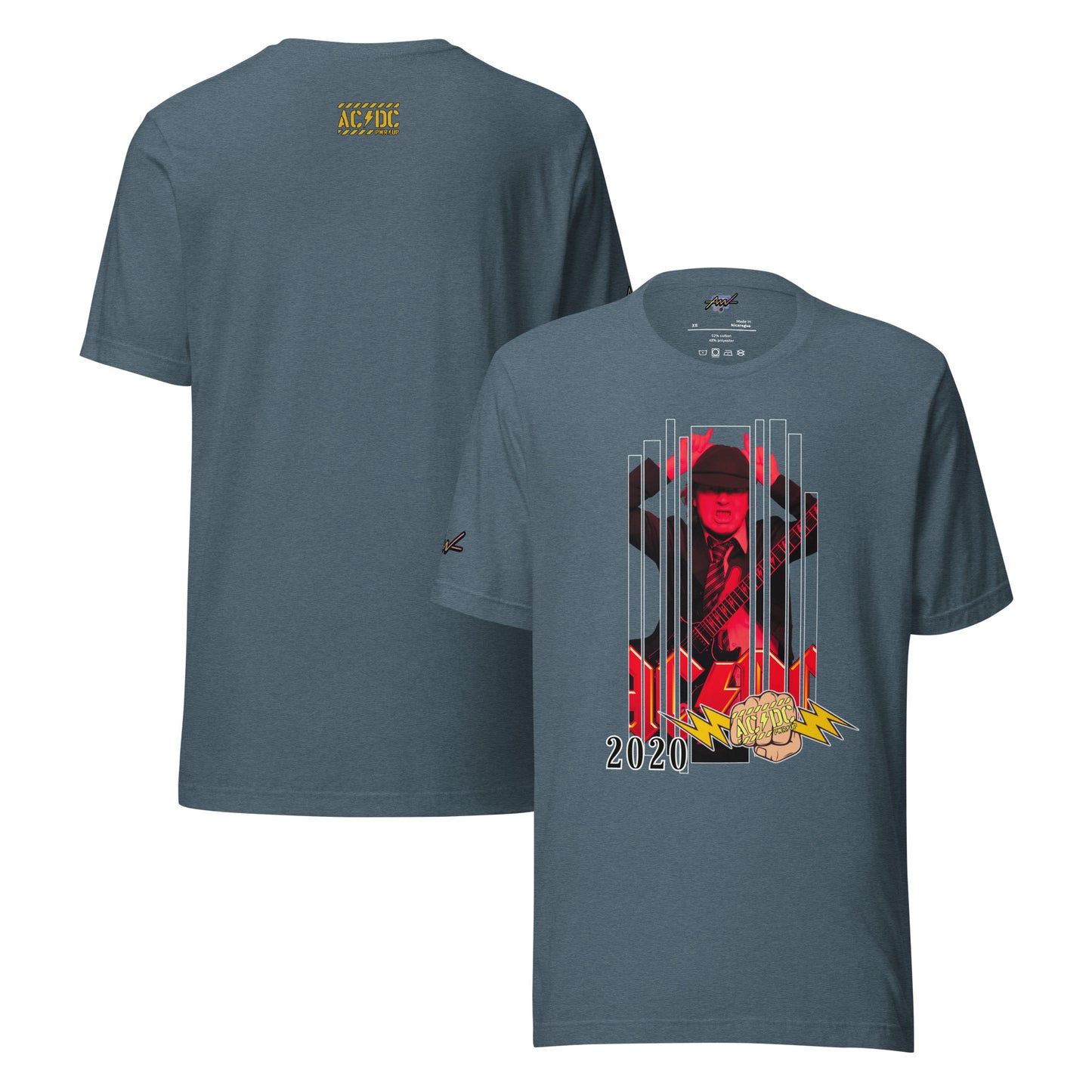 Playera Harmony Style: "Power Up 2020" AC/DC