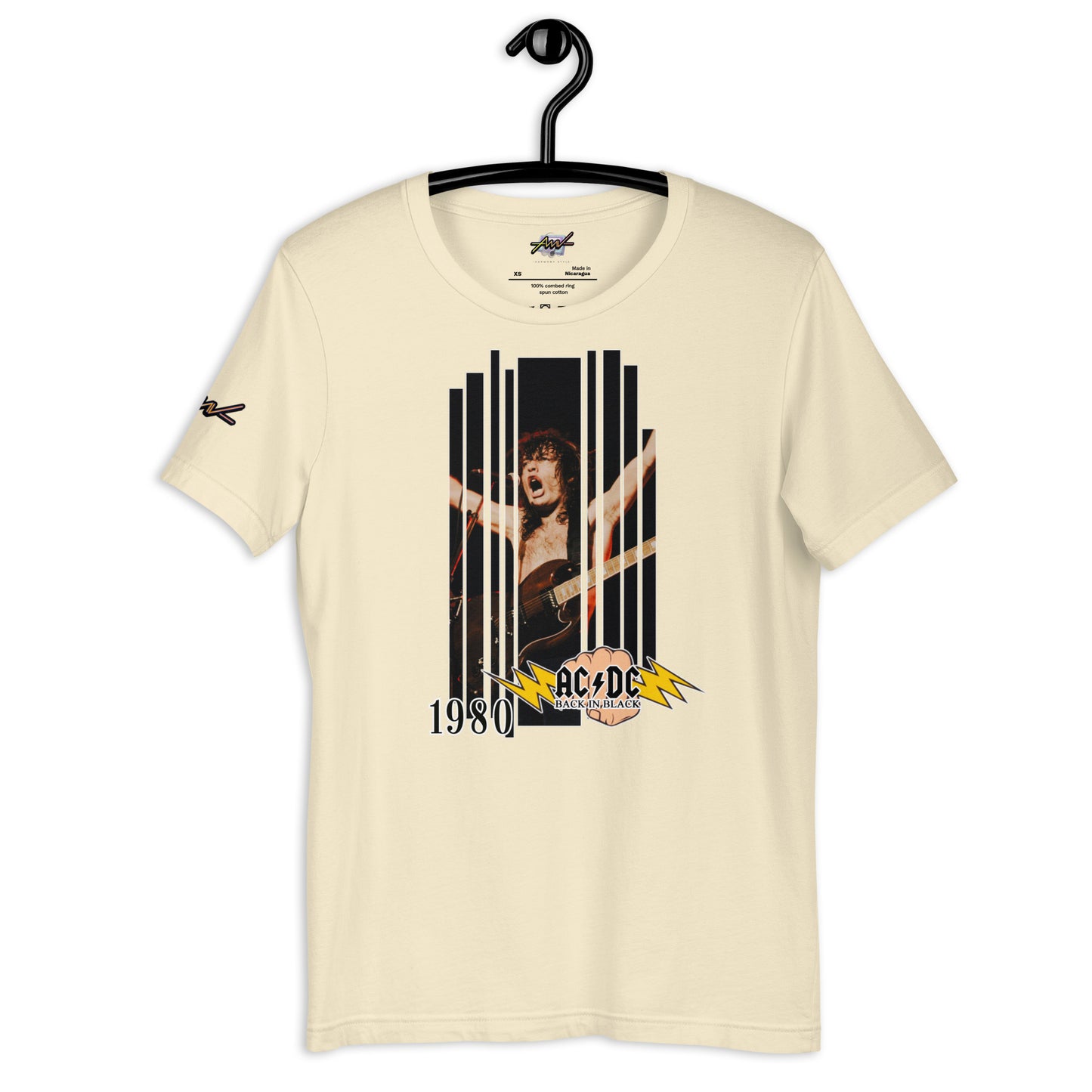 Playera Harmony Style: "Back in black Bon Scott 1980" - AC/DC