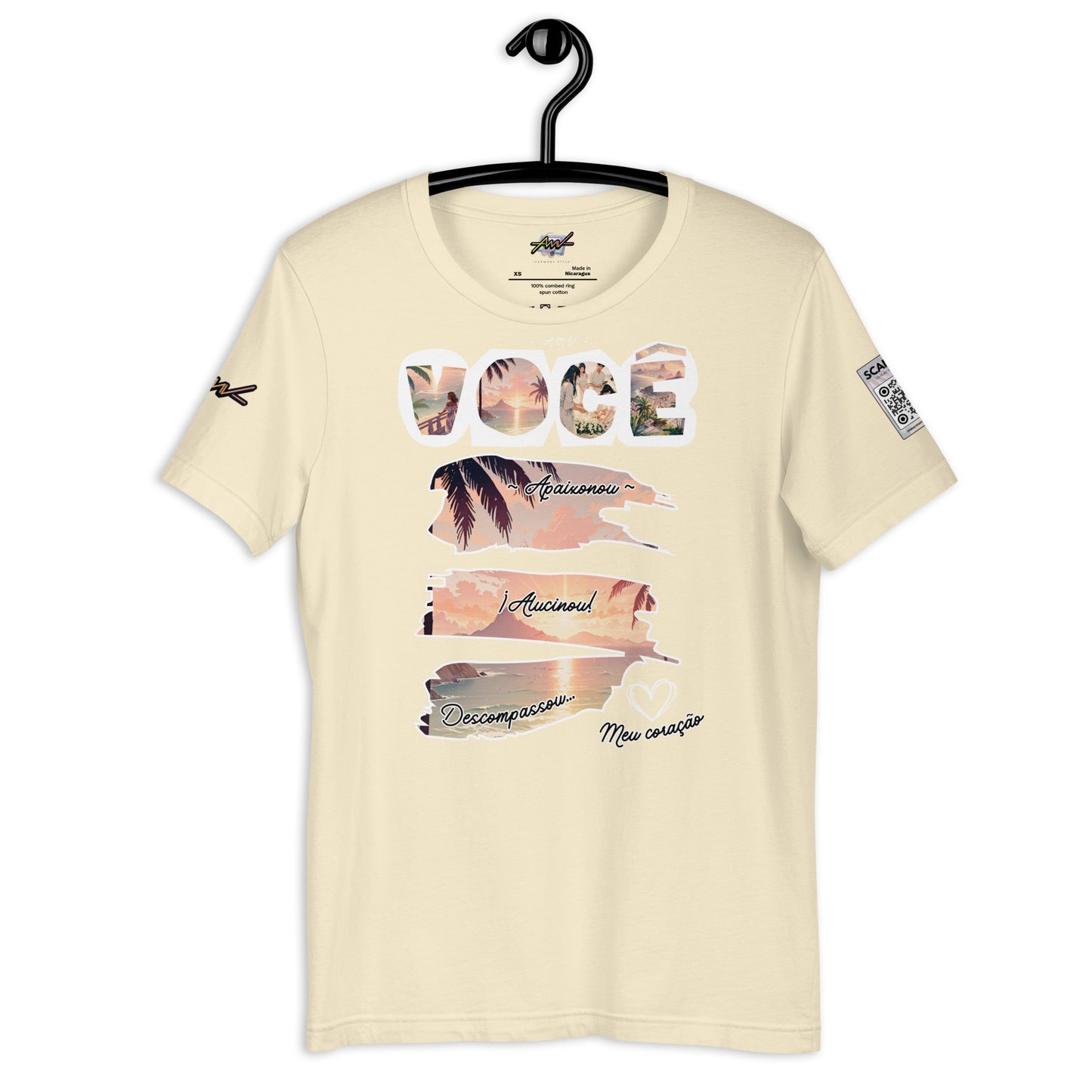 Playera Harmony Style: "Você Me Encantou Demais" - Natiruts