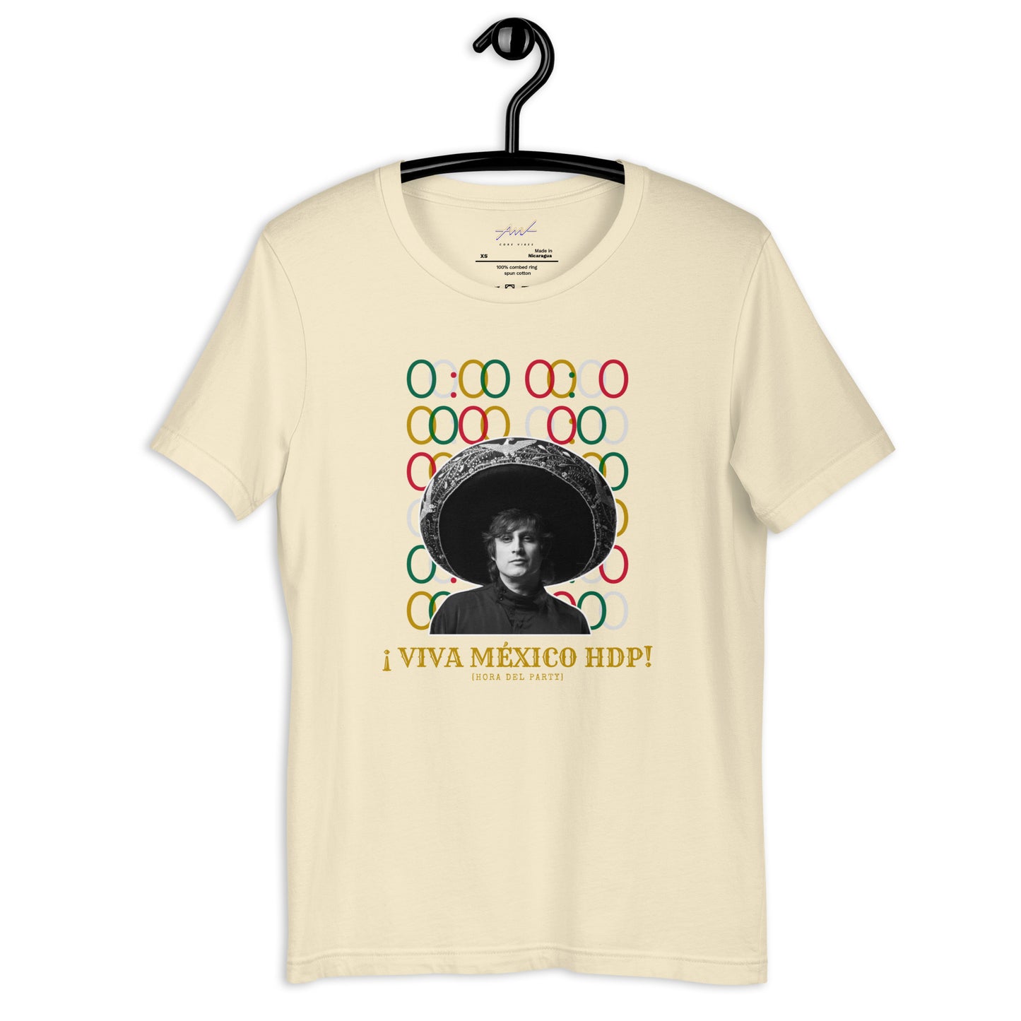 Playera Core Vibes: "Viva México HDP" - Siddhartha