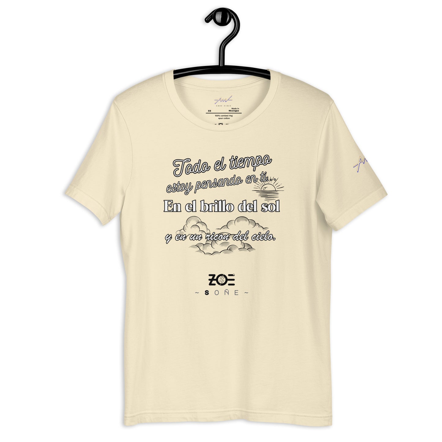 Playera Core Vibes: Soñé - Zoé