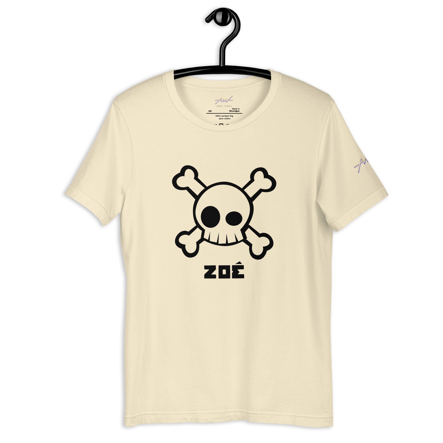 Playera Core Vibes: Zoé Calavera
