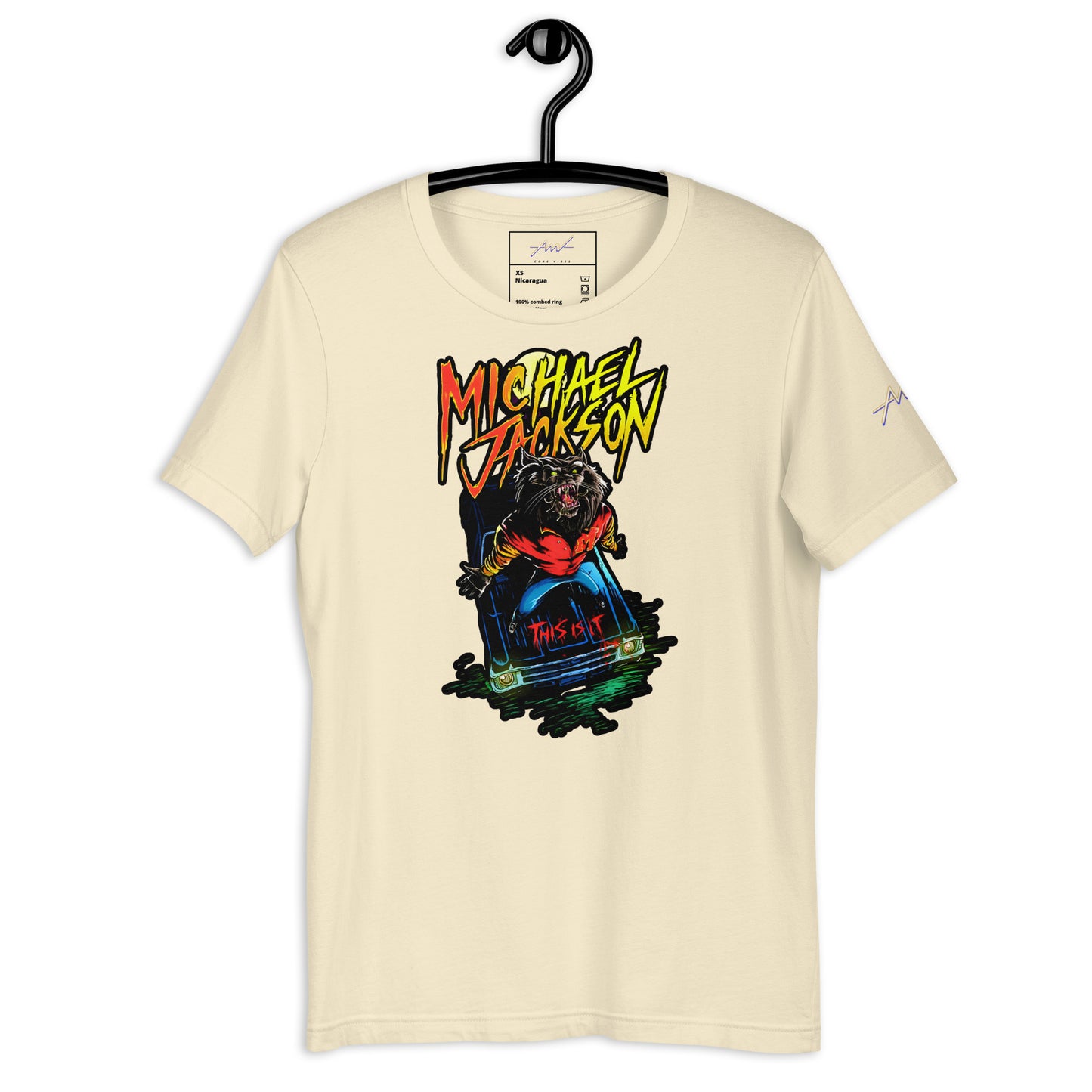 Playera Core Vibes: Thriller (wolf) - Michael Jackson