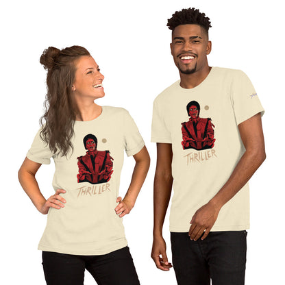 Playera Core Vibes: Thriller (red zombie) - Michael Jackson