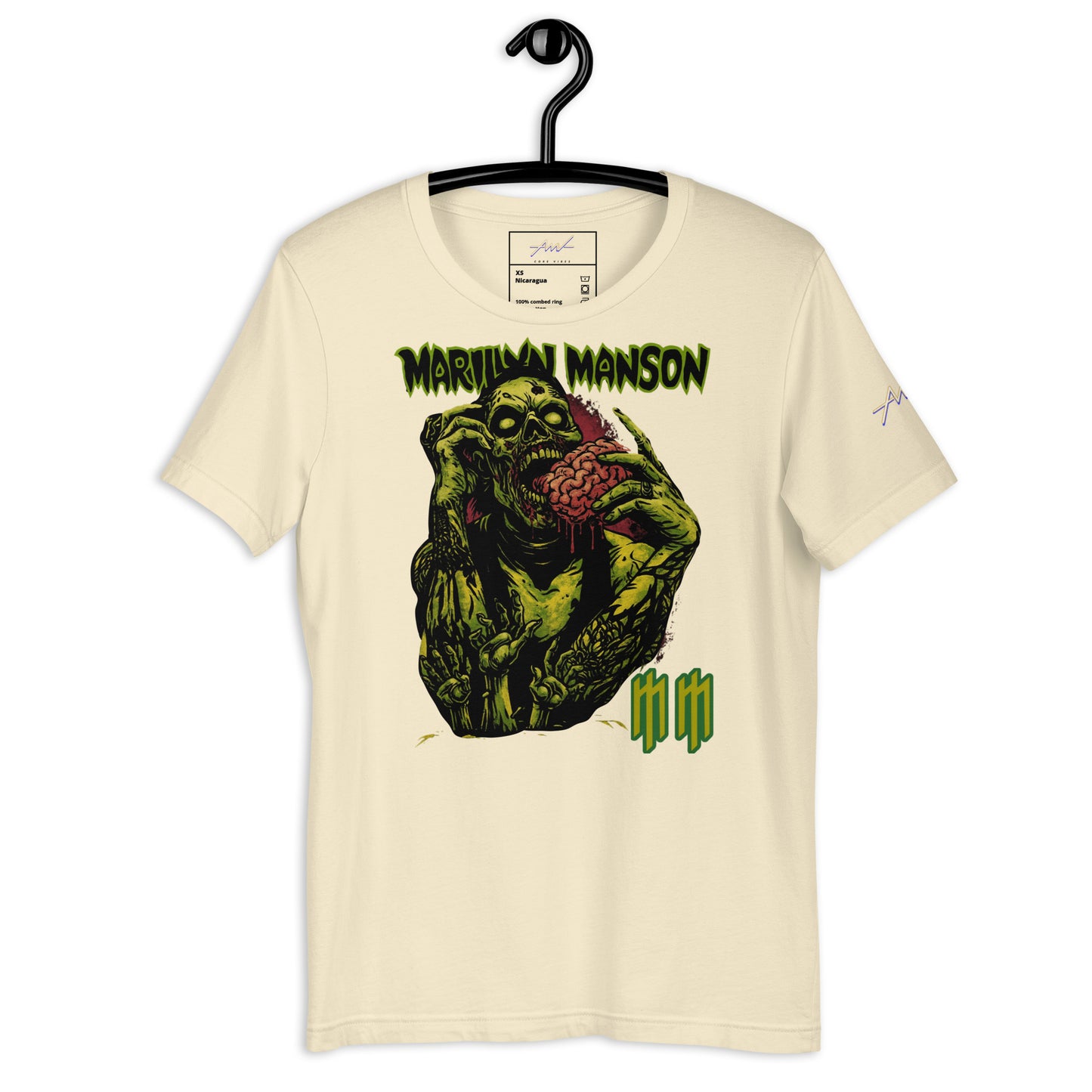 Playera Core Vibes: Manzombie - Marylin Manson