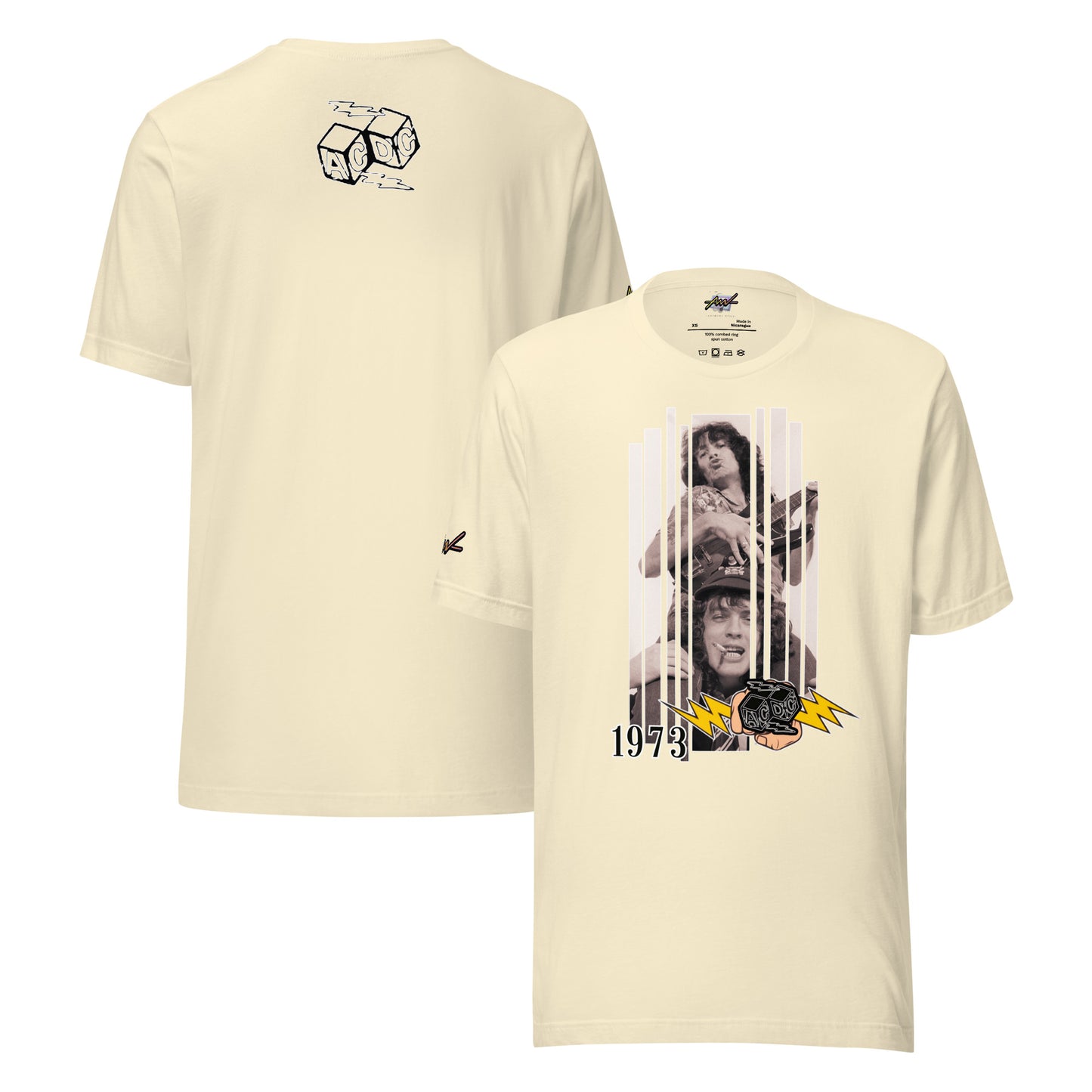 Playera Harmony Style: "Birth 1973" - AC/DC