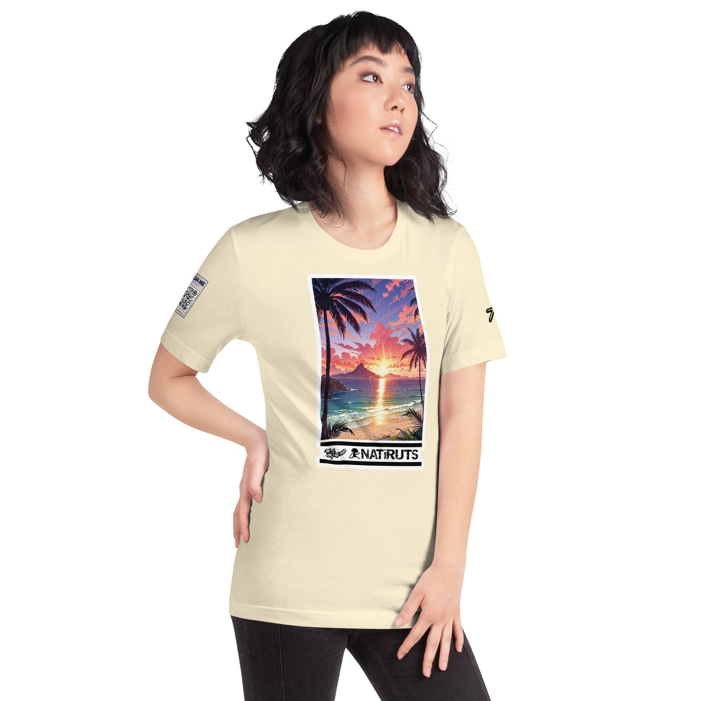 Playera DELUXE: "Quero ser feliz tambem" - Natiruts