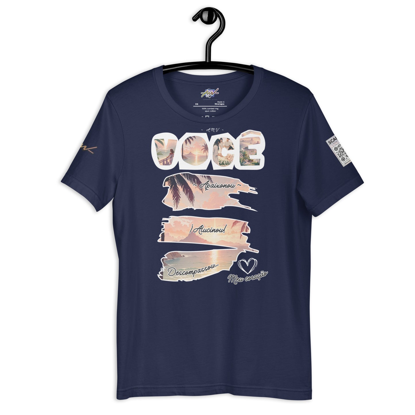 Playera Harmony Style: "Você Me Encantou Demais" - Natiruts