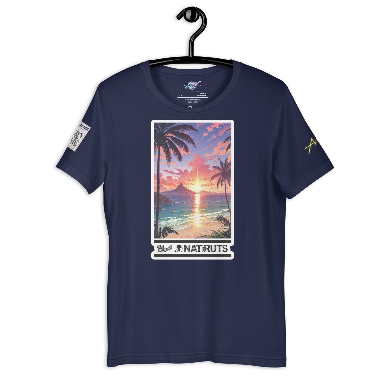 Playera DELUXE: "Quero ser feliz tambem" - Natiruts