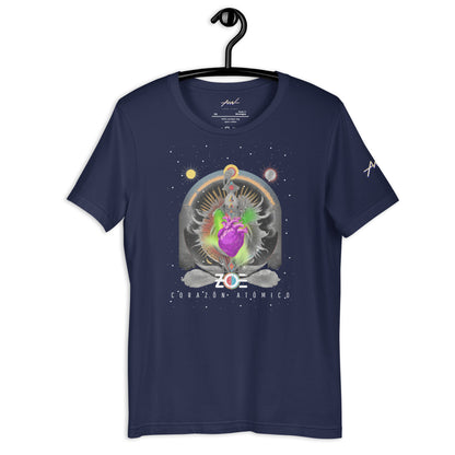 Playera Harmony Style: Corazón atómico - Zoé