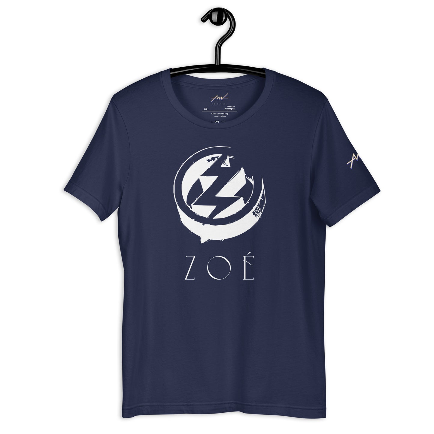 Playera Core Vibes: Zoé Rayo Desgastado