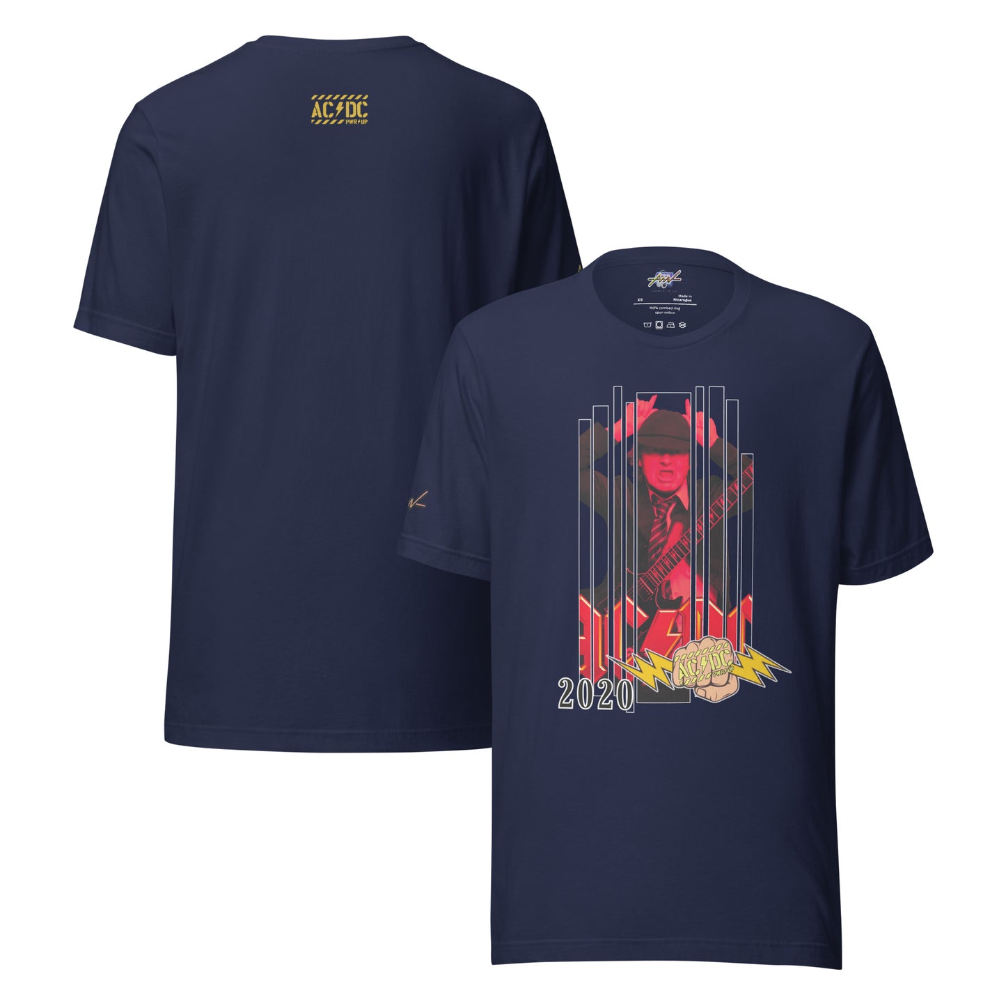 Playera Harmony Style: "Power Up 2020" AC/DC