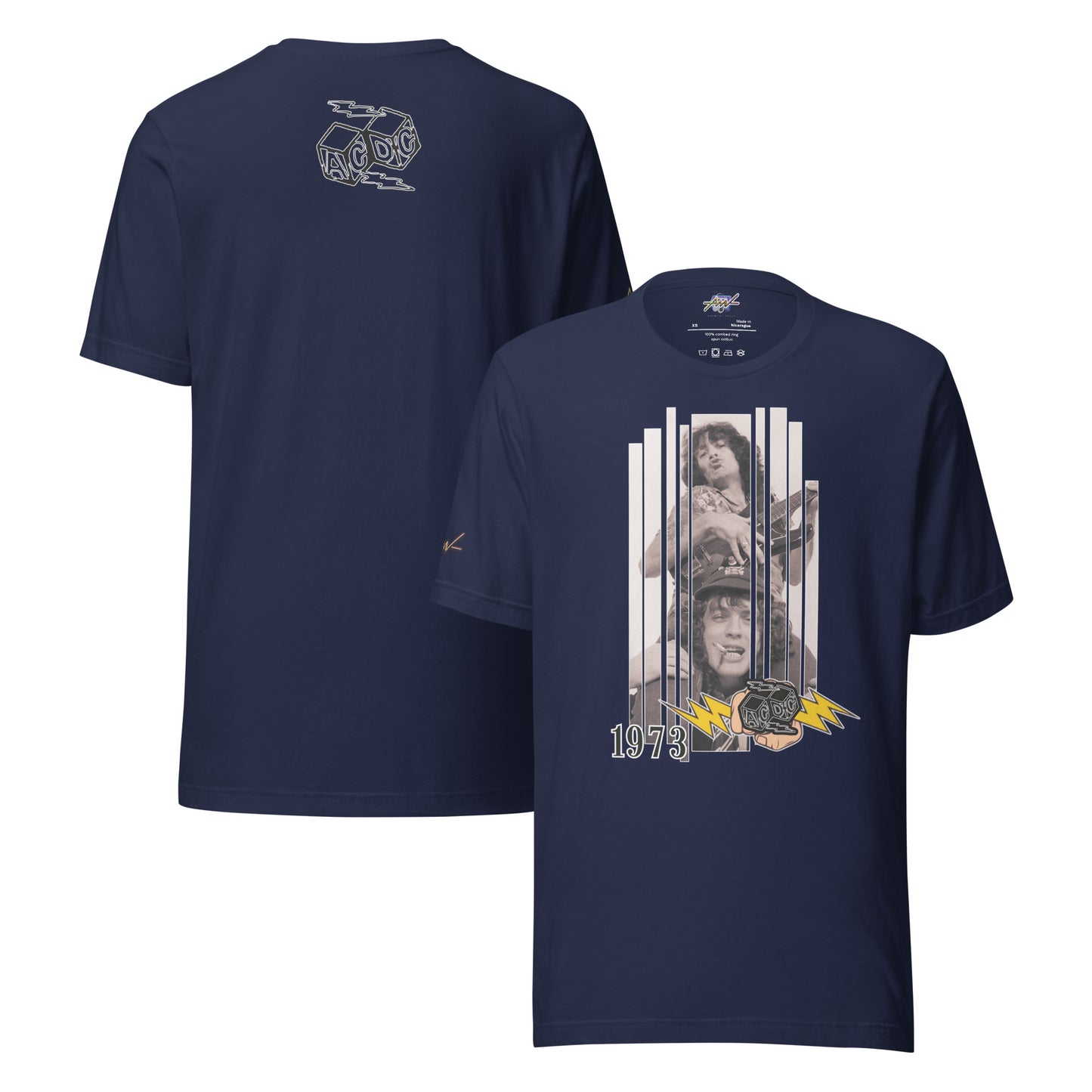 Playera Harmony Style: "Birth 1973" - AC/DC