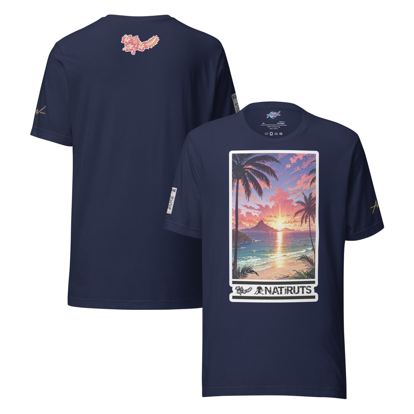 Playera DELUXE: "Quero ser feliz tambem" - Natiruts