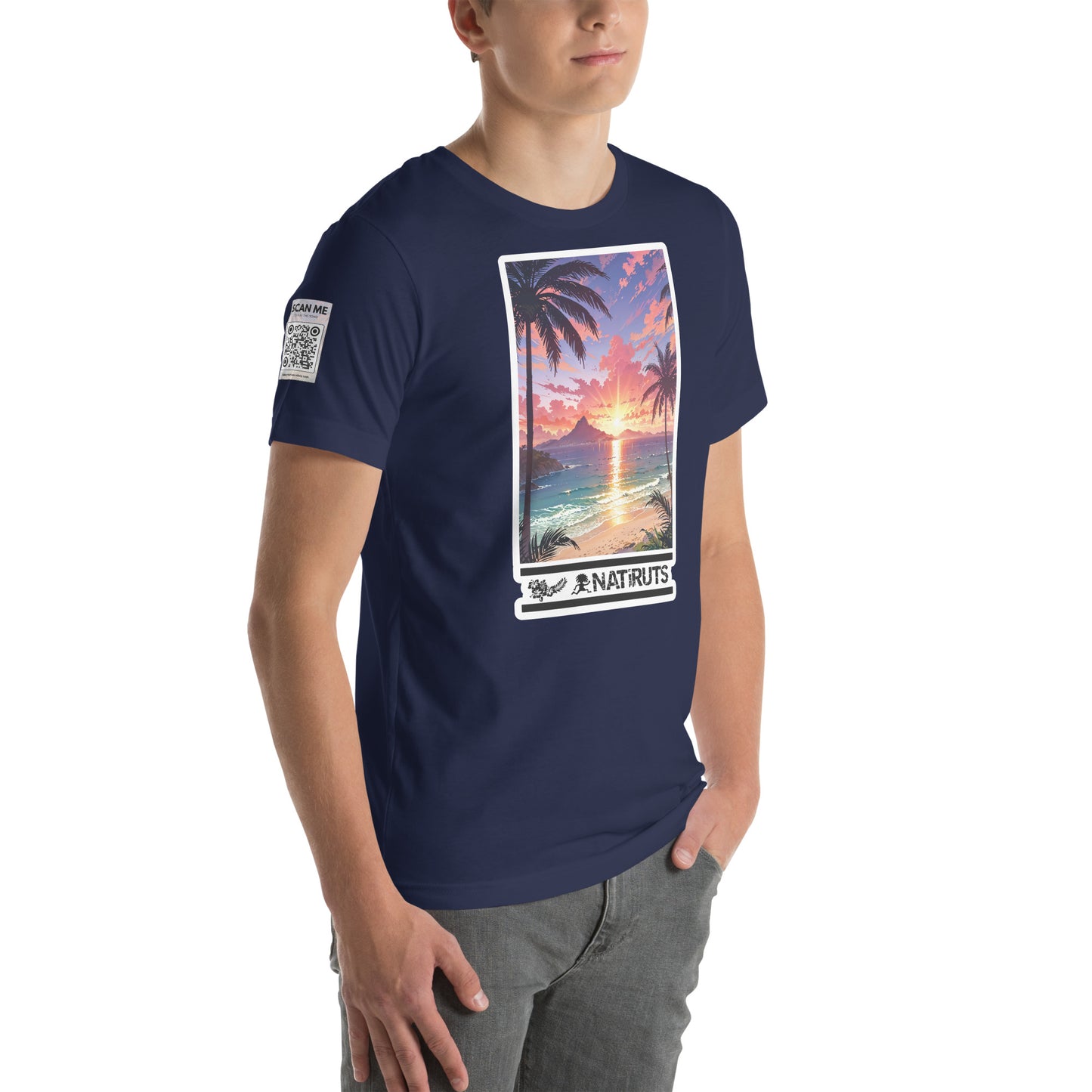 Playera DELUXE: "Quero ser feliz tambem" - Natiruts