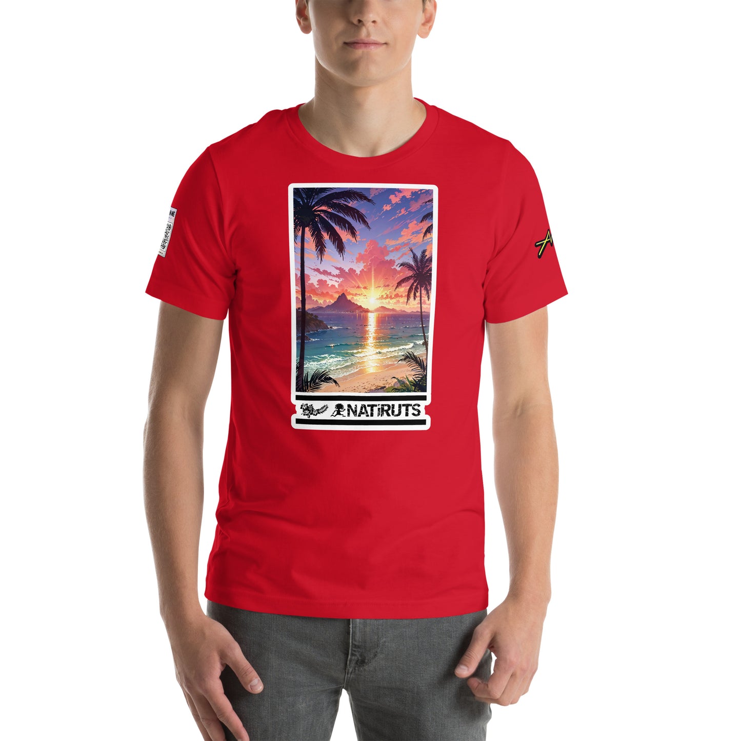 Playera DELUXE: "Quero ser feliz tambem" - Natiruts