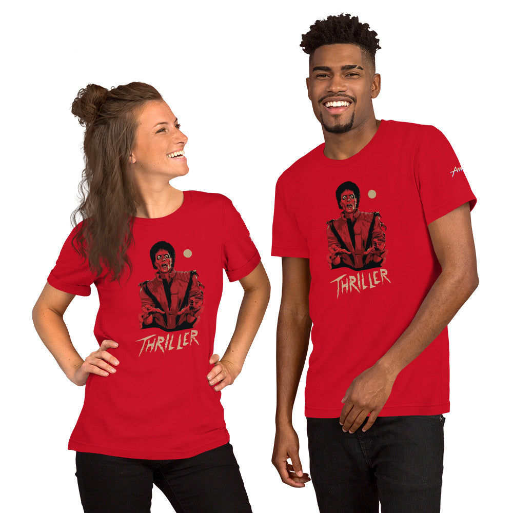 Playera Core Vibes: Thriller (red zombie) - Michael Jackson