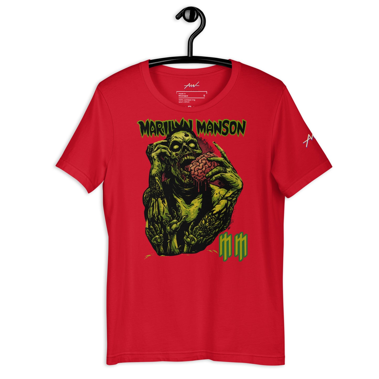 Playera Core Vibes: Manzombie - Marylin Manson