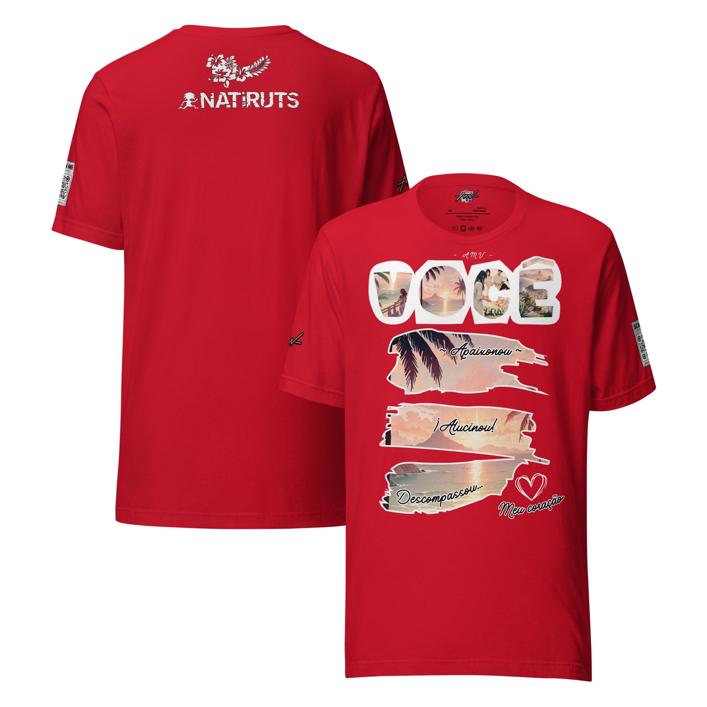 Playera Harmony Style: "Você Me Encantou Demais" - Natiruts