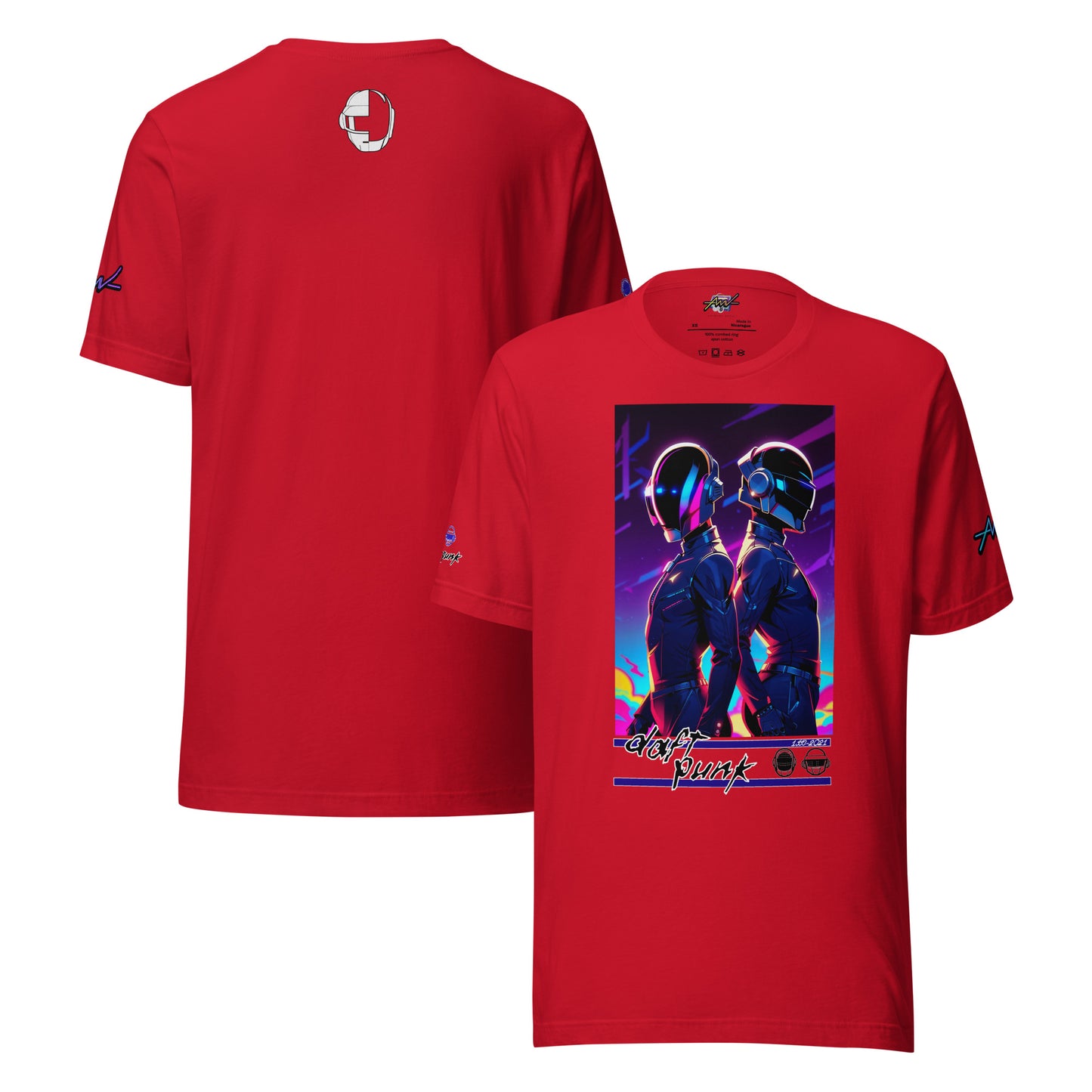 Playera Harmony Style: "Trayectoria" - Daft Punk