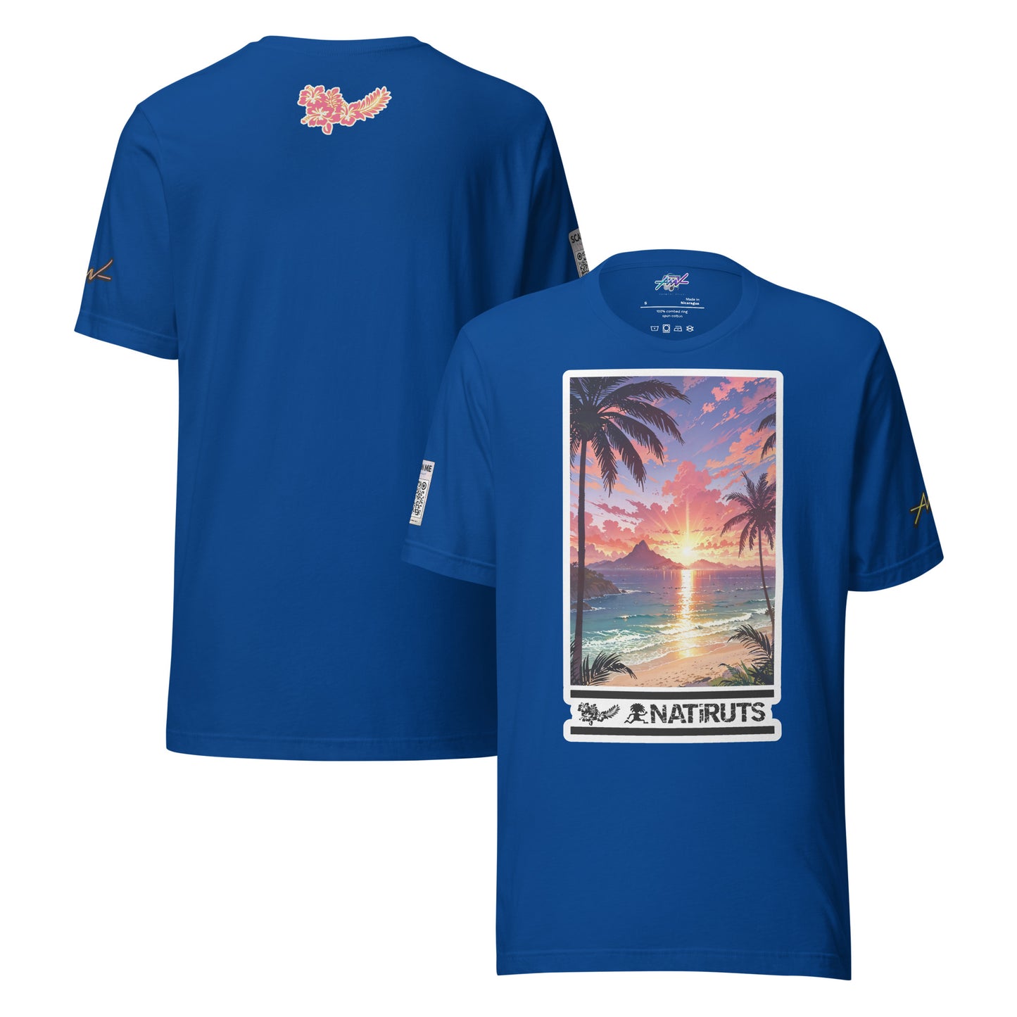 Playera DELUXE: "Quero ser feliz tambem" - Natiruts