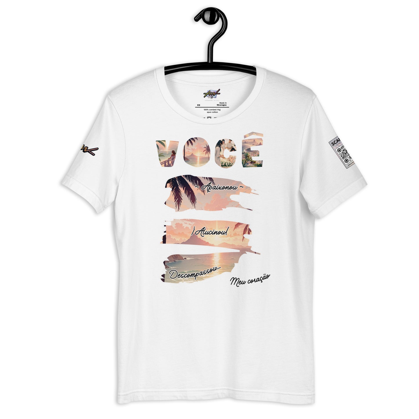 Playera Harmony Style: "Você Me Encantou Demais" - Natiruts