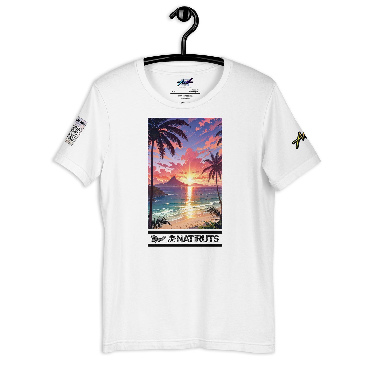 Playera DELUXE: "Quero ser feliz tambem" - Natiruts