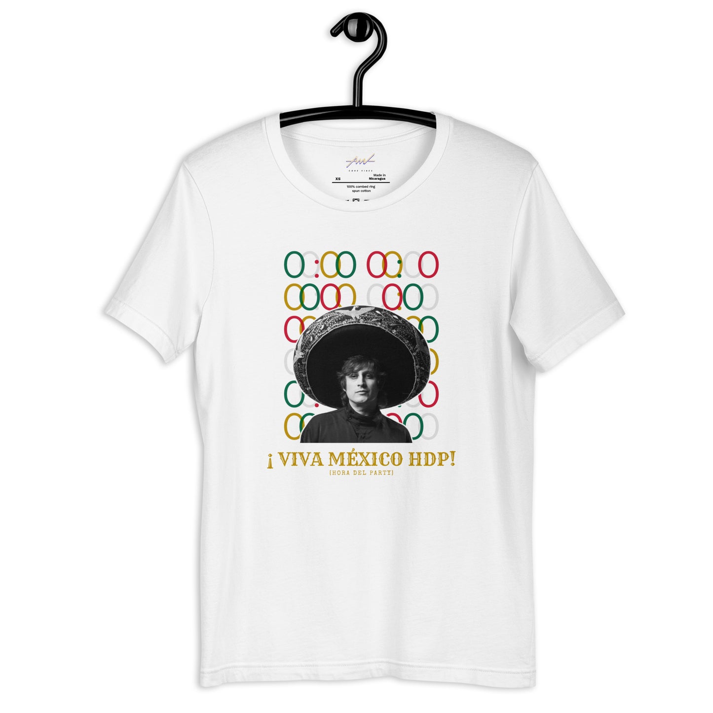 Playera Core Vibes: "Viva México HDP" - Siddhartha