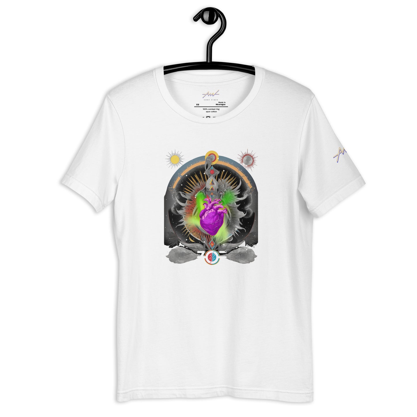 Playera Harmony Style: Corazón atómico - Zoé