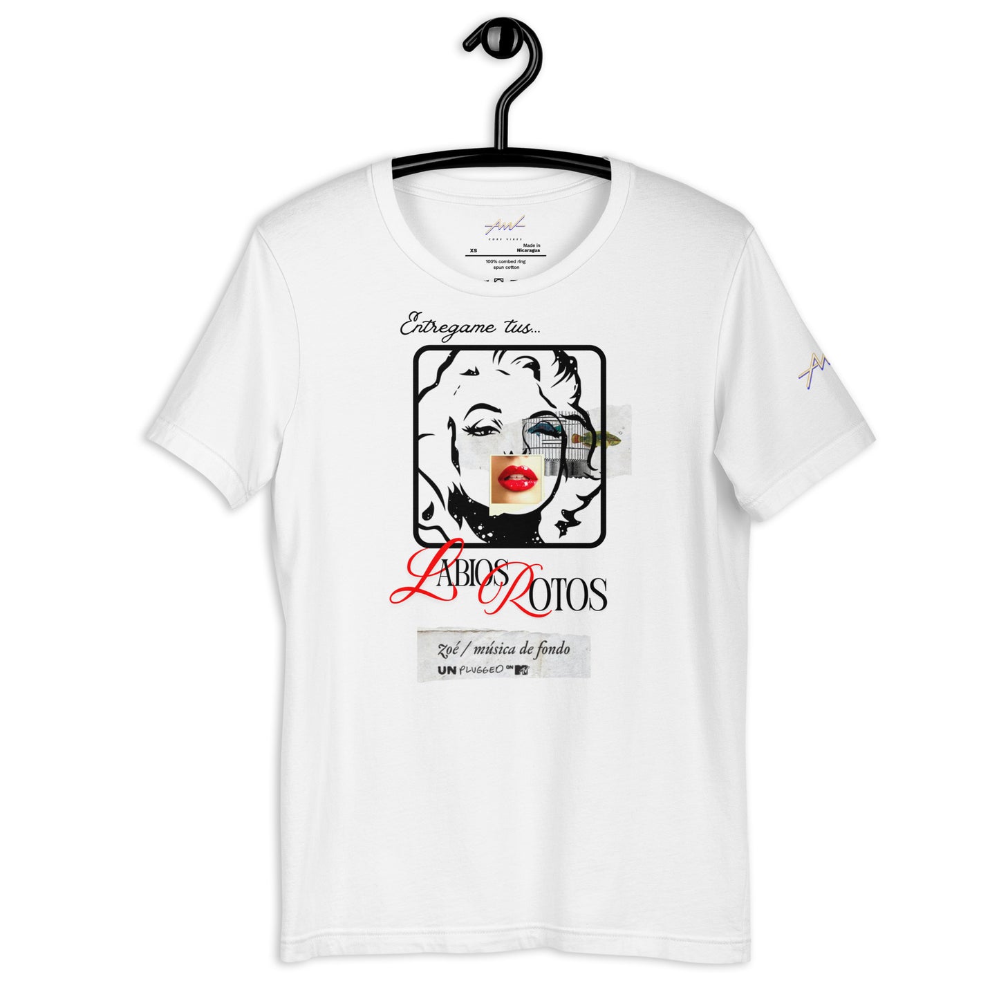 Playera Harmony Style: Labios Rotos (foto) - Zoé