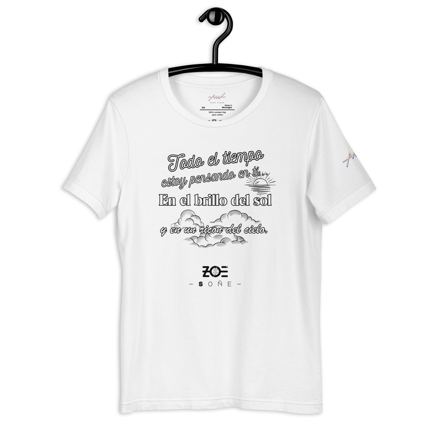 Playera Core Vibes: Soñé - Zoé