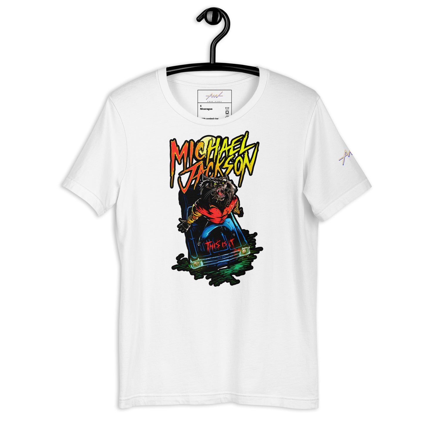 Playera Core Vibes: Thriller (wolf) - Michael Jackson