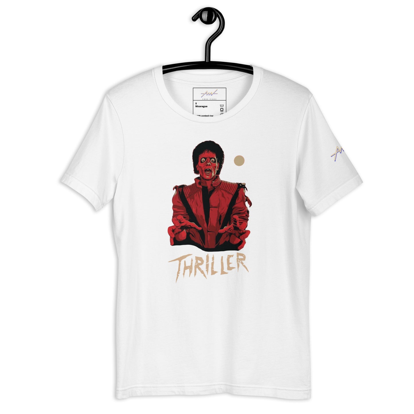 Playera Core Vibes: Thriller (red zombie) - Michael Jackson