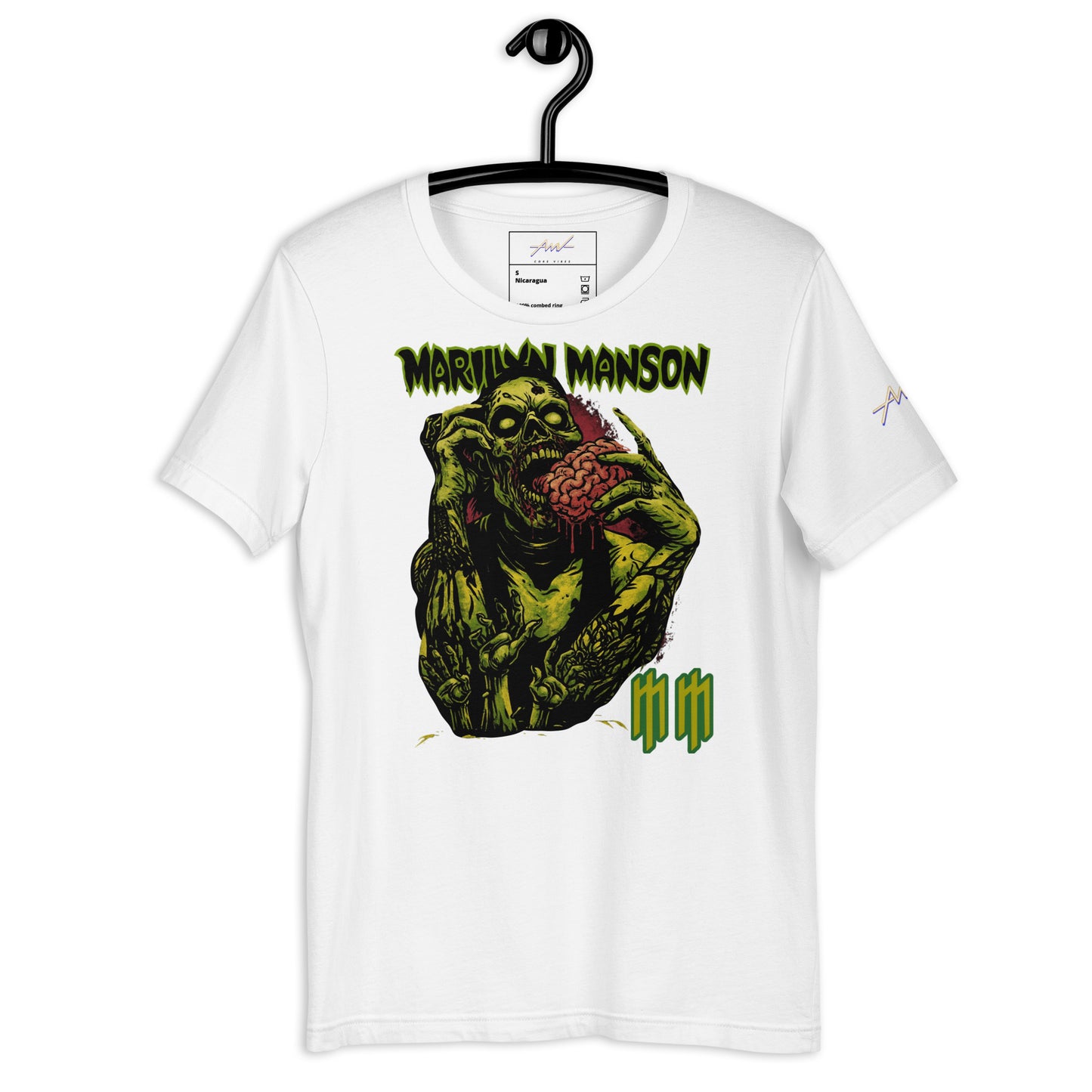 Playera Core Vibes: Manzombie - Marylin Manson