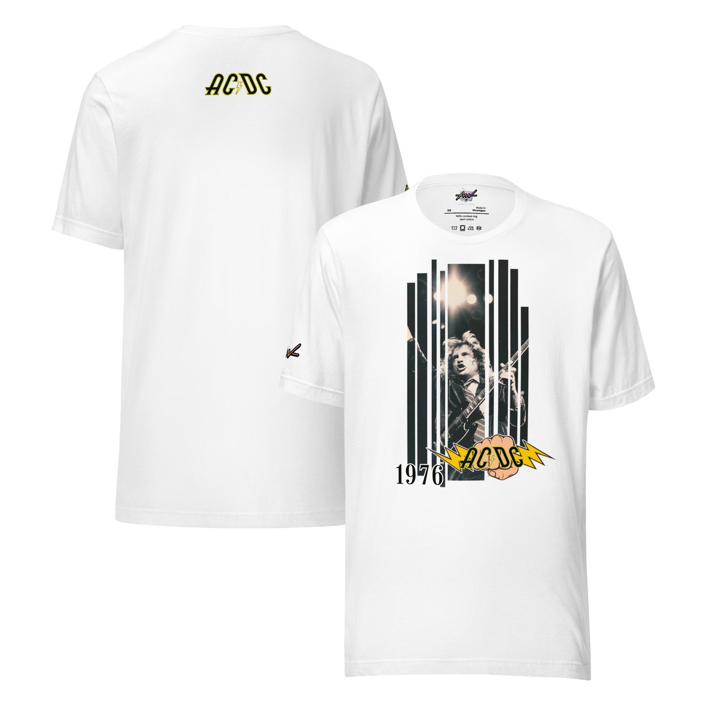 Playera Harmony Style: "High Voltage 1976" - AC/DC