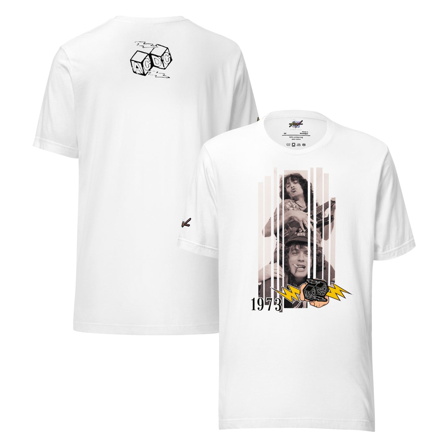 Playera Harmony Style: "Birth 1973" - AC/DC
