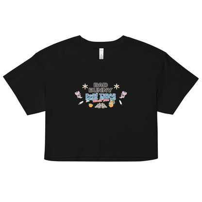 Playera DELUXE: "DfMF World Tour" (Crop top) - Bad Bunny