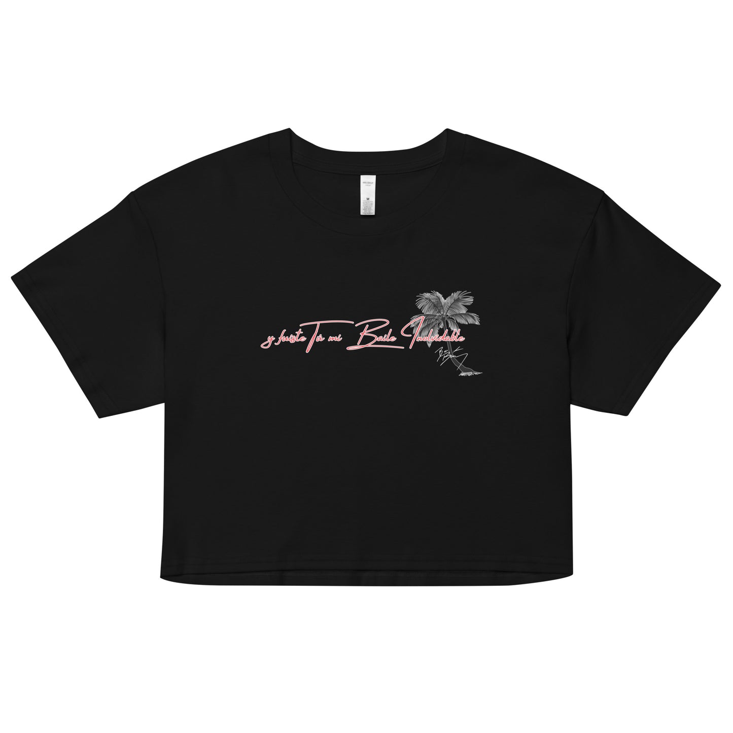 Playera DELUXE: "BAILE INoLVIDABLE" (Crop top) - Bad Bunny
